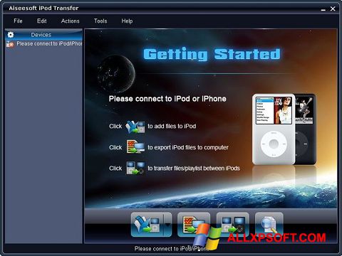 Ekran görüntüsü iPhone PC Suite Windows XP
