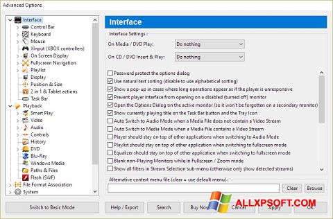 Ekran görüntüsü Zoom Player Windows XP