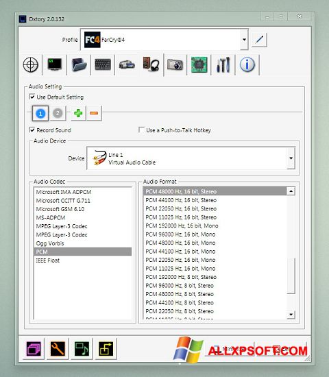 Ekran görüntüsü Dxtory Windows XP