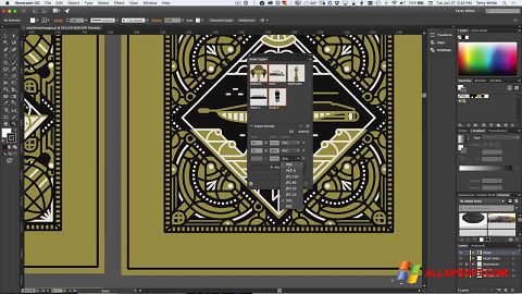 Ekran görüntüsü Adobe Illustrator Windows XP