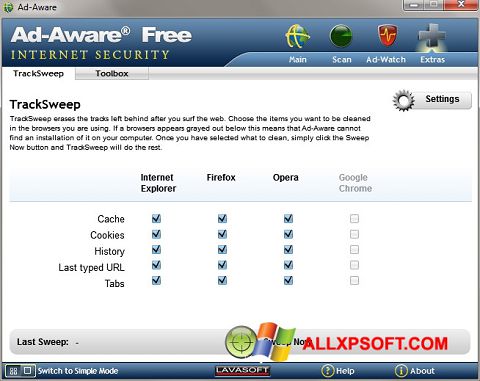 Ekran görüntüsü Ad-Aware Windows XP