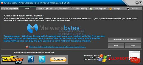 Ekran görüntüsü Windows Repair Windows XP