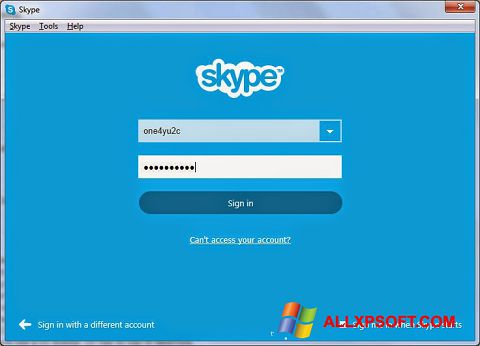 Ekran görüntüsü Skype Setup Full Windows XP