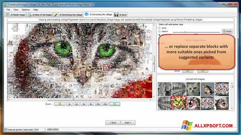 Ekran görüntüsü Photo Collage Maker Windows XP
