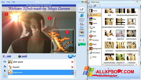 Ekran görüntüsü Magic Camera Windows XP