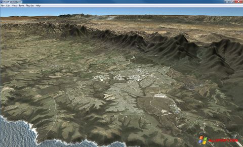 Ekran görüntüsü NASA World Wind Windows XP
