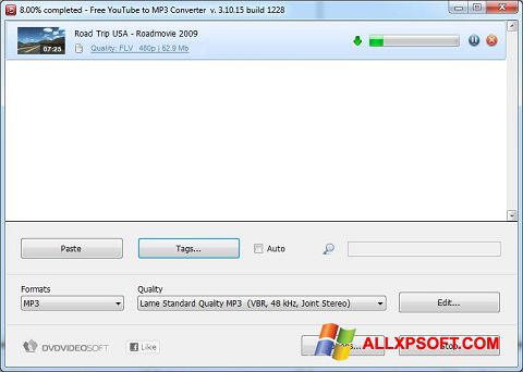 Ekran görüntüsü Free YouTube to MP3 Converter Windows XP