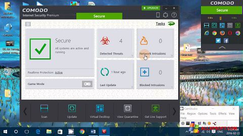 Ekran görüntüsü Comodo Internet Security Premium Windows XP