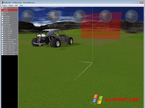 Ekran görüntüsü 3D Rad Windows XP