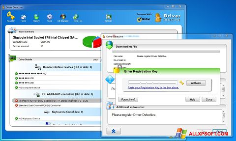 Ekran görüntüsü Driver Detective Windows XP