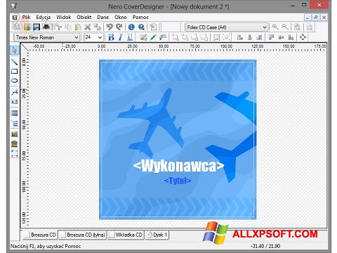 Ekran görüntüsü Nero Cover Designer Windows XP