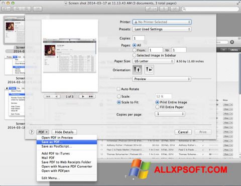 Ekran görüntüsü PDF Combine Windows XP