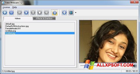 Ekran görüntüsü Fake Webcam Windows XP