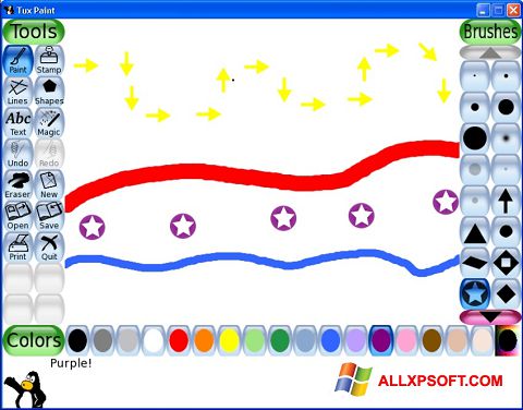 Ekran görüntüsü Tux Paint Windows XP