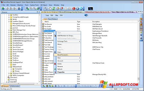 Ekran görüntüsü Remote Administration Tool Windows XP