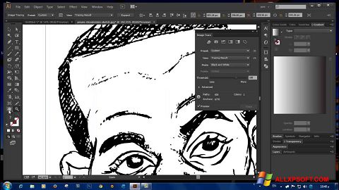 Ekran görüntüsü Adobe Illustrator CC Windows XP