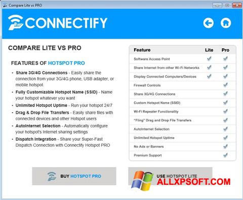 Ekran görüntüsü Connectify Beta Windows XP