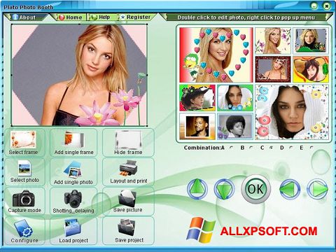 Ekran görüntüsü Photo Booth Windows XP