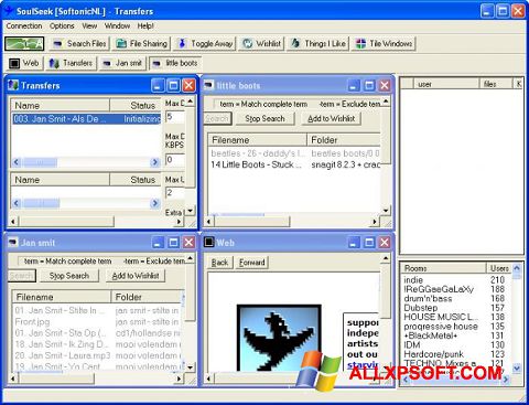 Ekran görüntüsü Soulseek Windows XP