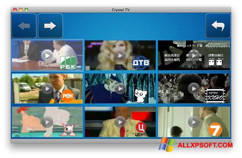 Ekran görüntüsü Crystal TV Windows XP