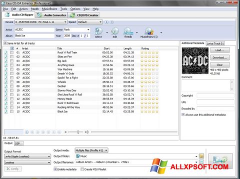 Ekran görüntüsü Easy CD-DA Extractor Windows XP