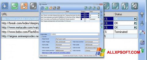 Ekran görüntüsü VideoGet Windows XP