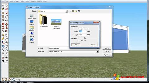 Ekran görüntüsü Google SketchUp Windows XP