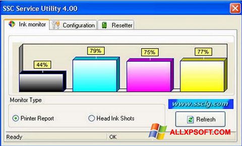 Ekran görüntüsü SSC Service Utility Windows XP