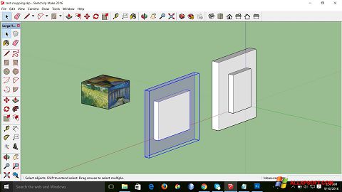 Ekran görüntüsü SketchUp Make Windows XP