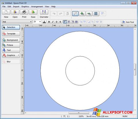 Ekran görüntüsü EPSON Print CD Windows XP