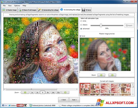 Ekran görüntüsü Photo Collage Windows XP