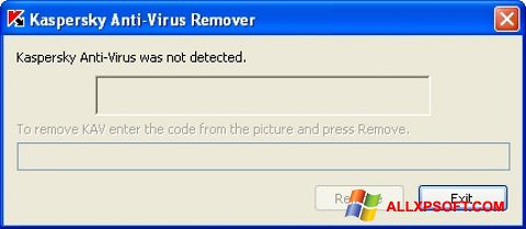 Ekran görüntüsü KAVremover Windows XP