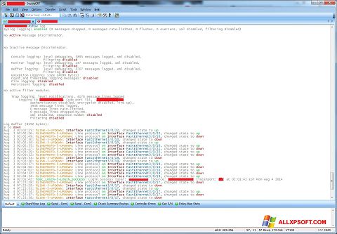 Ekran görüntüsü SecureCRT Windows XP