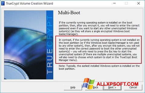 Ekran görüntüsü MultiBoot Windows XP